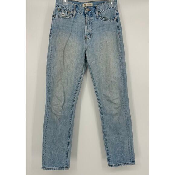 Madewell Perfect Summer Jeans Size 25 Fitzgerald Wash - Picture 2 of 9